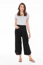 Henley Pant in Black - S24-25