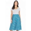 Beth Cotton Wrap Skirt in Berlin Print