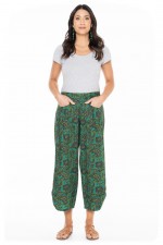 Henley Pant in Fiji Print