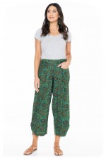 Henley Pant in Fiji Print