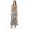 Nina Dress in Agean Print