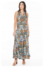 Nina Dress in Agean Print