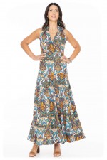 Nina Dress in Agean Print