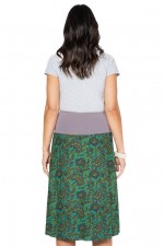 New Dita Cotton Reversible Skirt in Fiji & Berlin Prints 