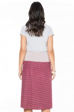 New Dita Cotton Reversible Skirt in Agean & Corfu Prints 