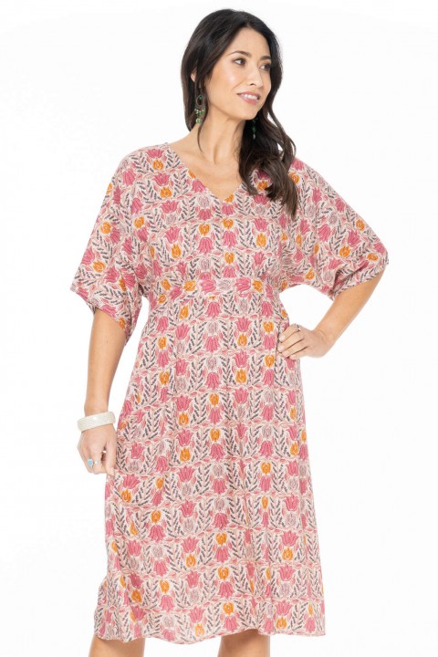 Evie Dress in Rhodes Print