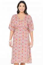 Evie Dress in Rhodes Print