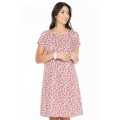 Amber Reversible Cotton Voile Dress in Ditsy & Agra Prints