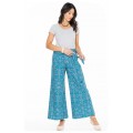 Claudia Cotton Trousers in Berlin Print