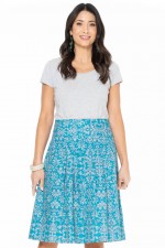 Shona Cotton Skirt in Berlin Print