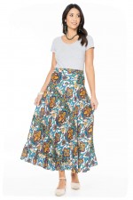 Gigi Frill Skirt in Agean Print