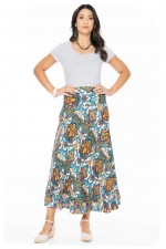 Gigi Frill Skirt in Agean Print