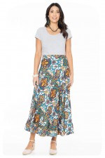 Gigi Frill Skirt in Agean Print