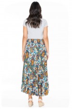 Gigi Frill Skirt in Agean Print