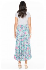 Gigi Frill Skirt in Crete Print