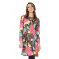 Sammie  L/S Tunic in Crush Print