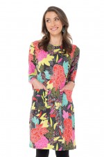 Sammie  L/S Tunic in Crush Print