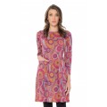 Sammie  L/S Tunic in Java Print