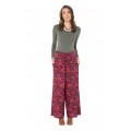 Nat Rayon Trouser with pockets in Malta Print