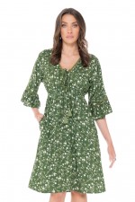 Nanika Rayon Dress in Elba Print 