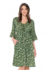 Nanika Rayon Dress in Elba Print 