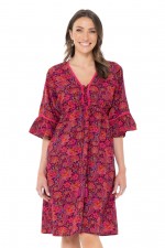 Nanika Rayon Dress in Malta Print 